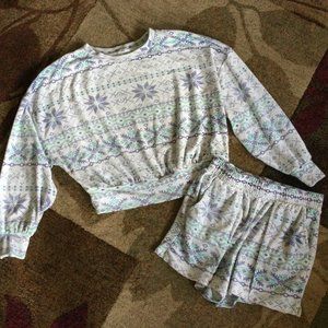 COZIE by Pink Rose Pajama Set Juniors